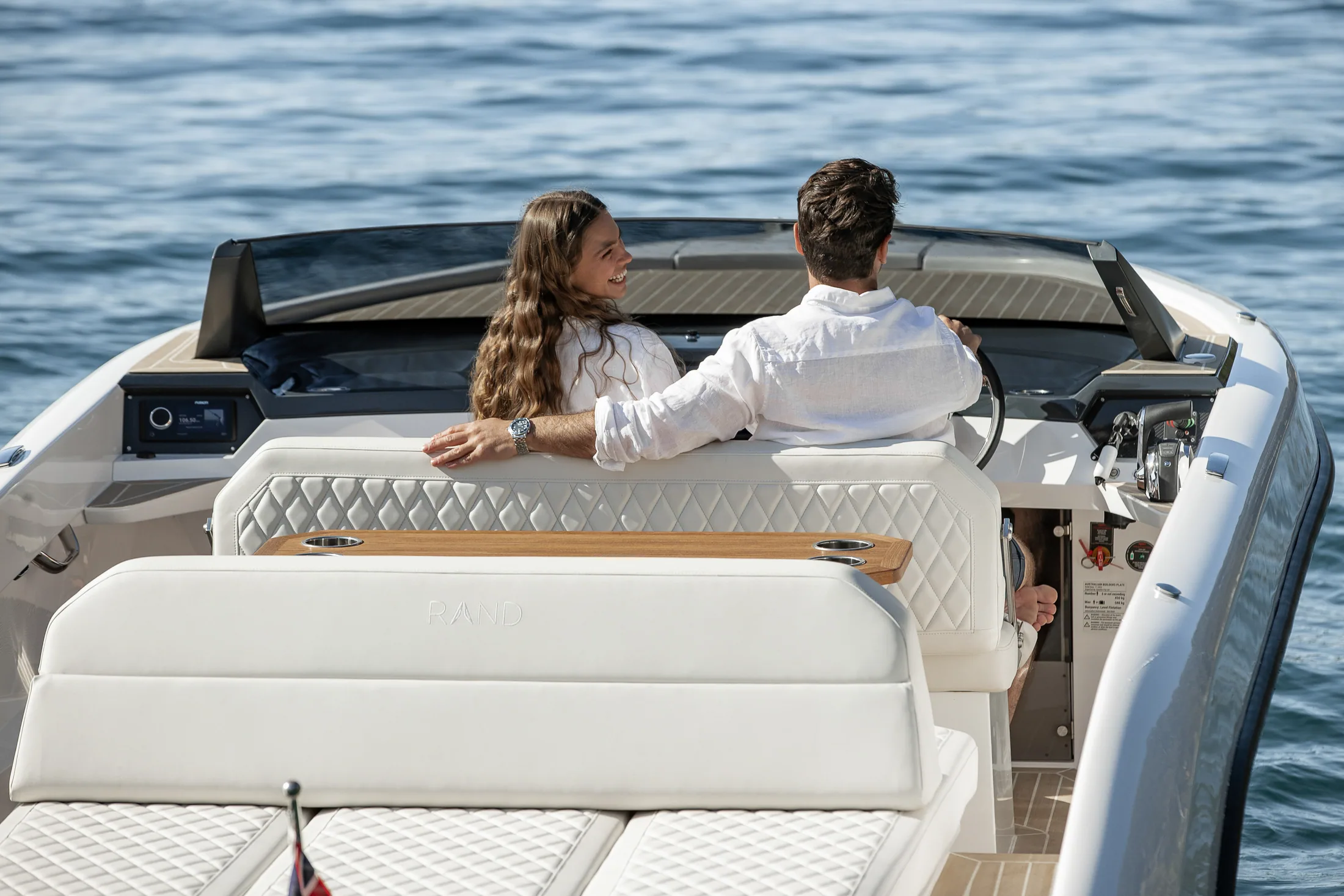 Aboard GT 25 at speed